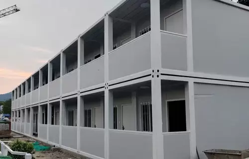 Casa de cont&ecirc;iner de embalagem plana