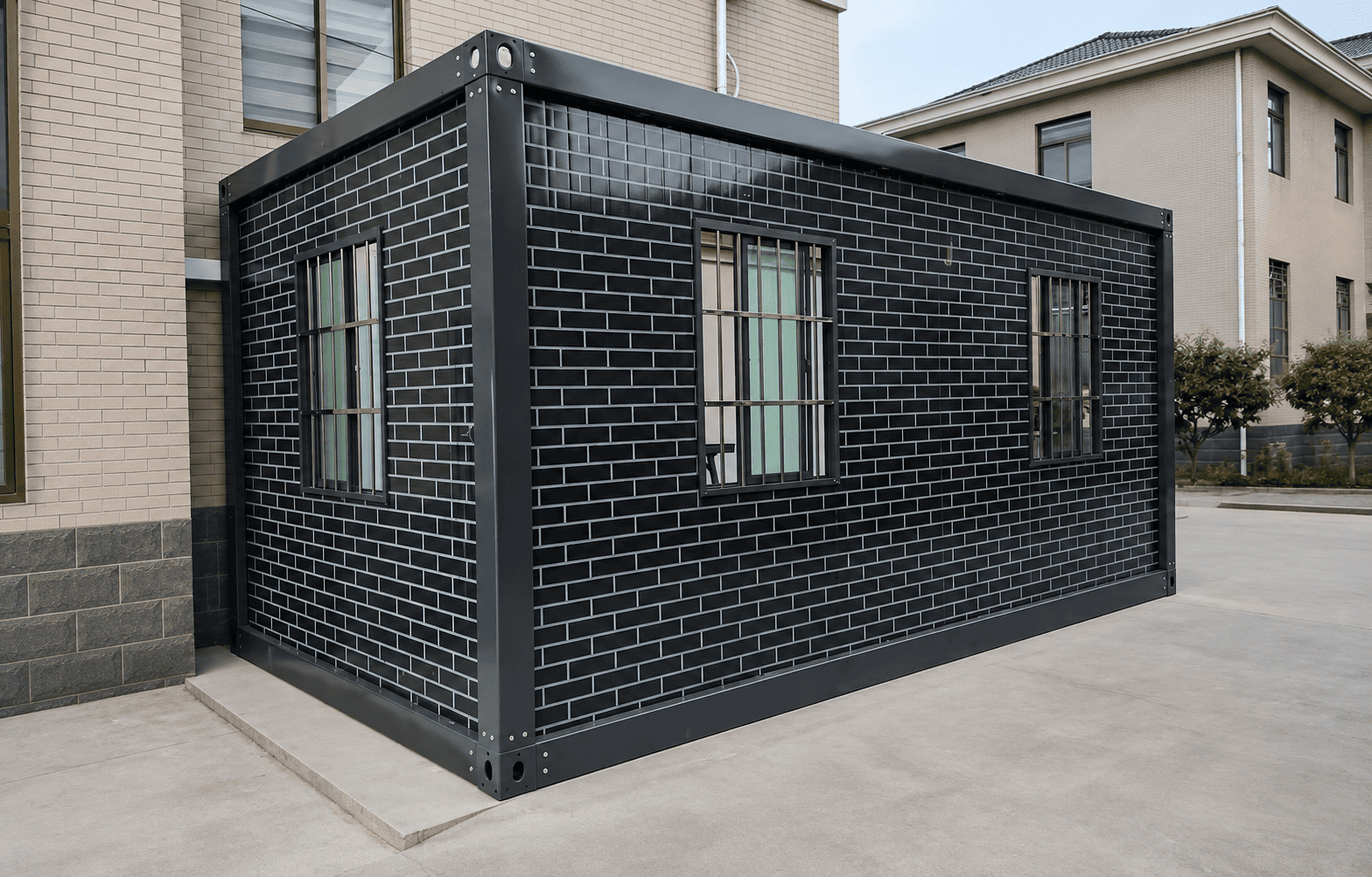 Casas de cont&ecirc;ineres remov&iacute;veis para projetos de minera&ccedil;&atilde;o e constru&ccedil;&atilde;o no Peru
