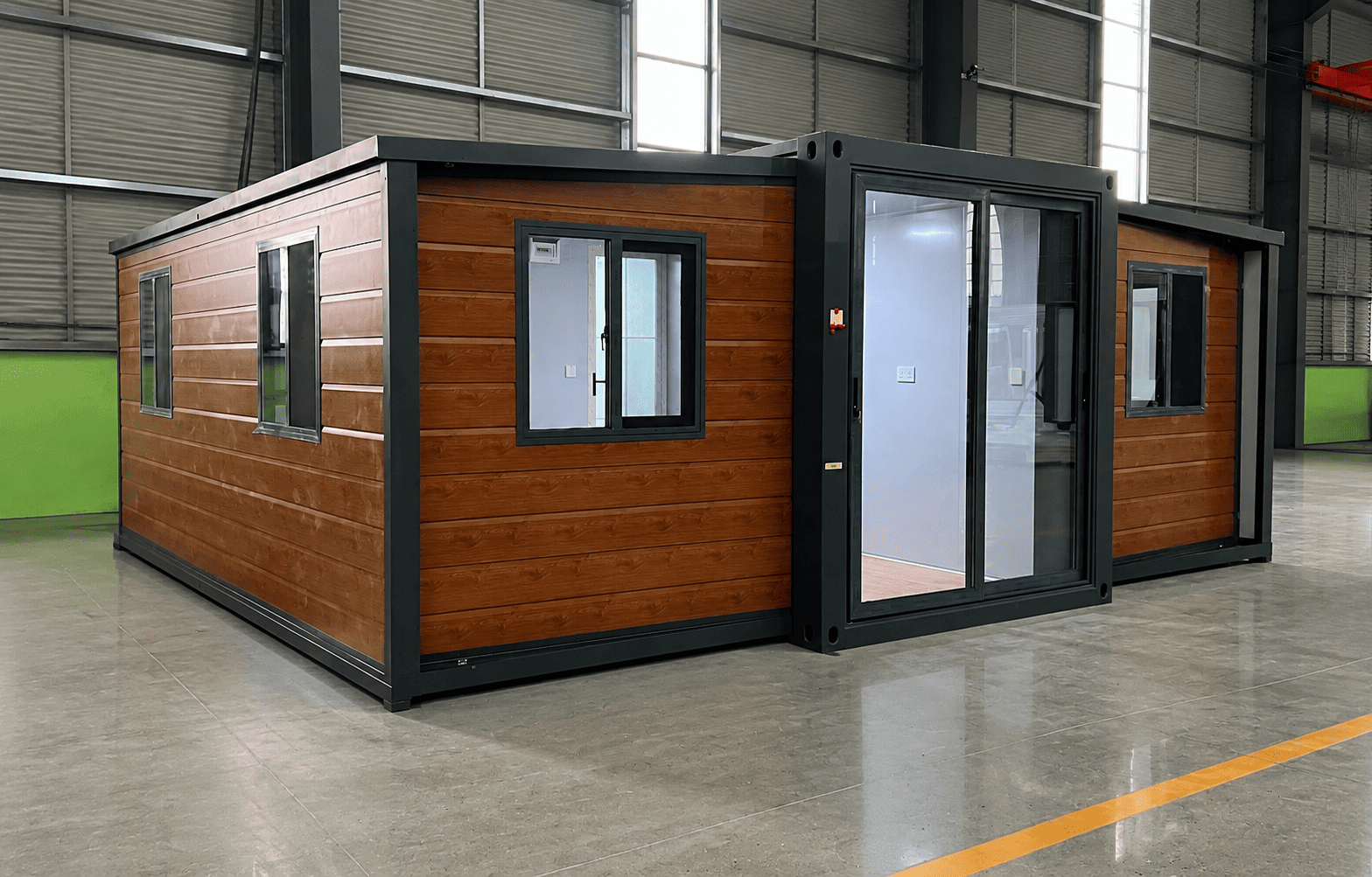 Casa Box Cont&ecirc;iner Expans&iacute;vel de 20 p&eacute;s Home | Habita&ccedil;&atilde;o Rural Fora da Rede