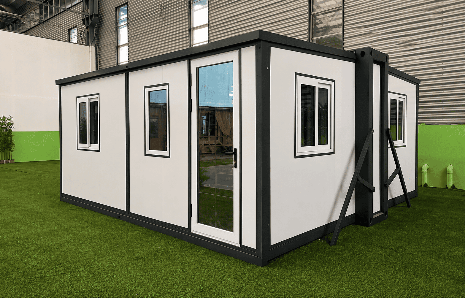 Casa Box 20 p&eacute;s F700 Casa de cont&ecirc;iner expans&iacute;vel | Escrit&oacute;rio port&aacute;til