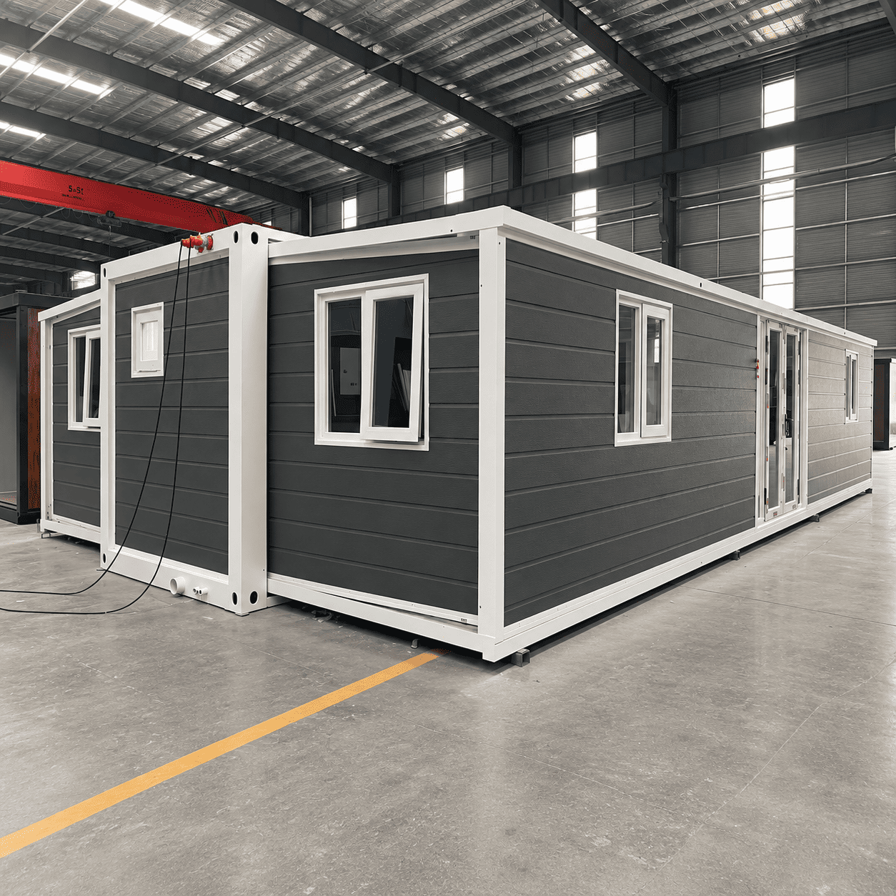 Casa Box Cont&ecirc;iner Expans&iacute;vel de 40 p&eacute;s Home | Casa de fam&iacute;lia pr&eacute;-fabricada de luxo